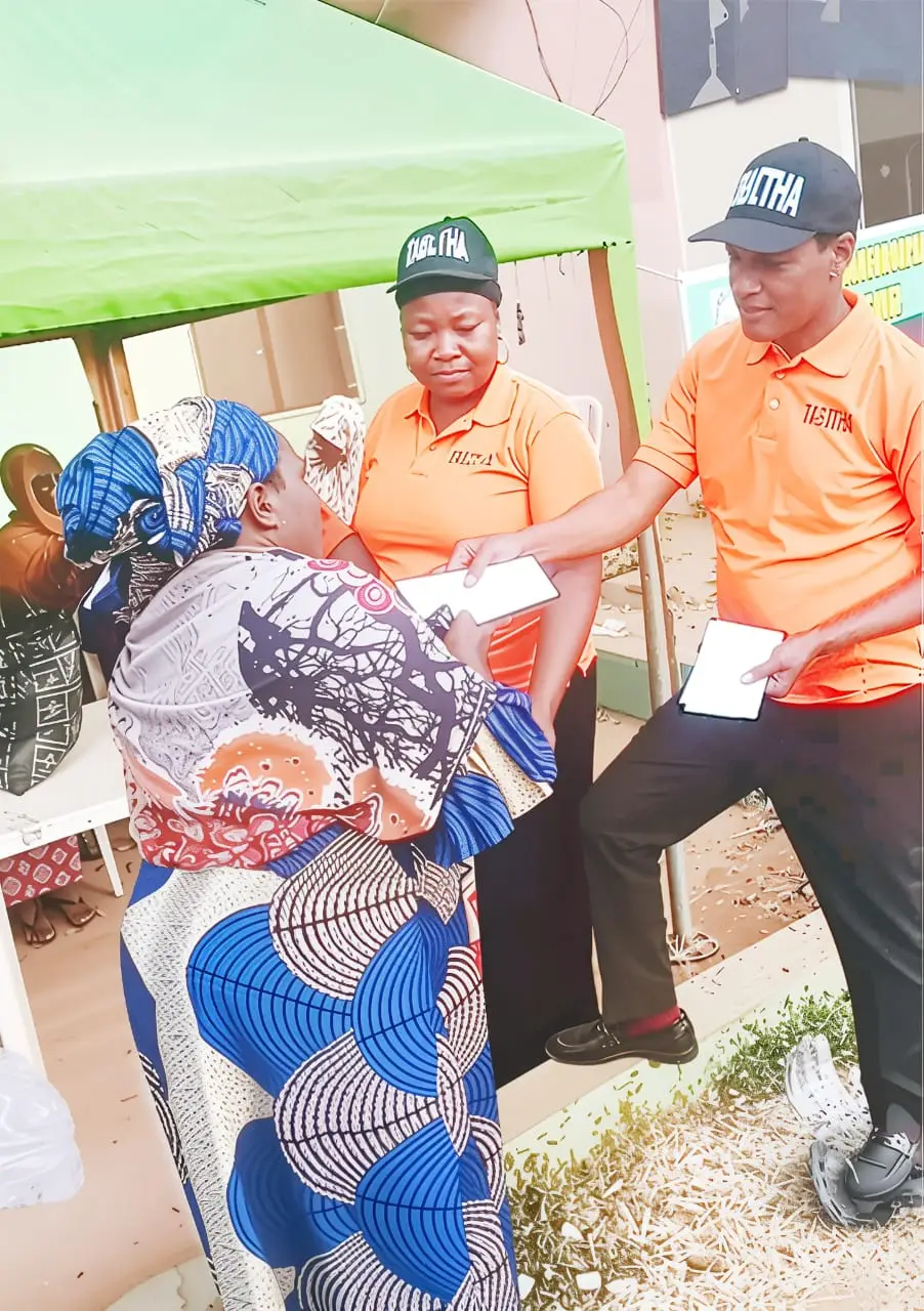 Cheque presentation ceremony