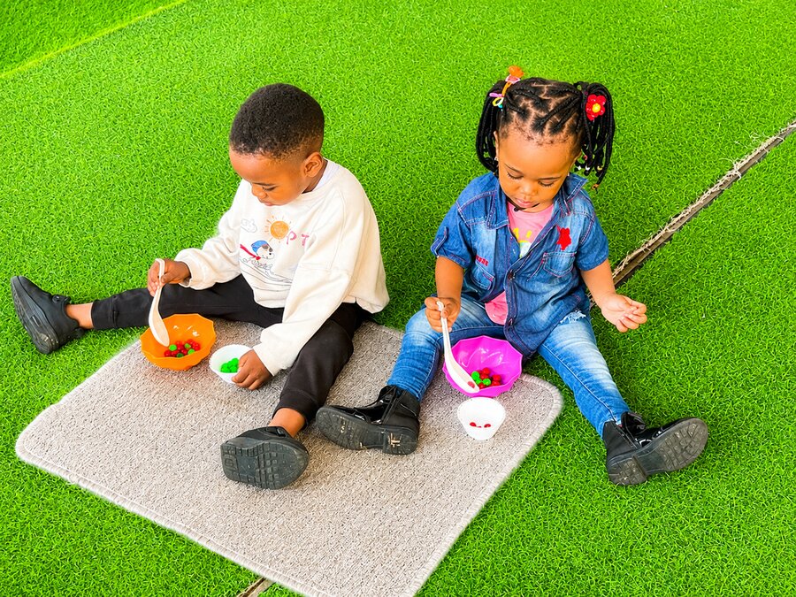 Children learning through play